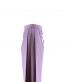 卒業式袴単品レンタル[刺繍]淡い紫に花扇の刺繍[身長158-162cm]No.810